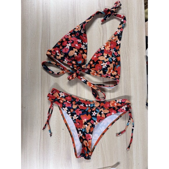 SHEIN Bikini Lot Of 3 Swimsuits Womens Medium Barely Worn Matching Sets - Picture 2 of 16